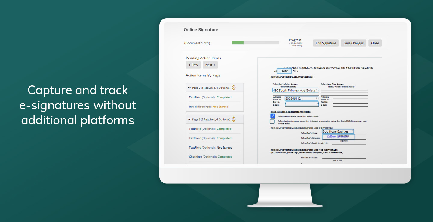 screenshot of Yardi Investment Manager